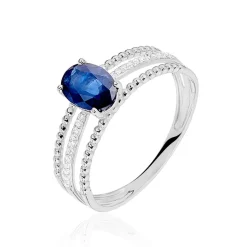 Histoire d'Or Bague Andrea Or Blanc Saphir Et Diamant Clearance