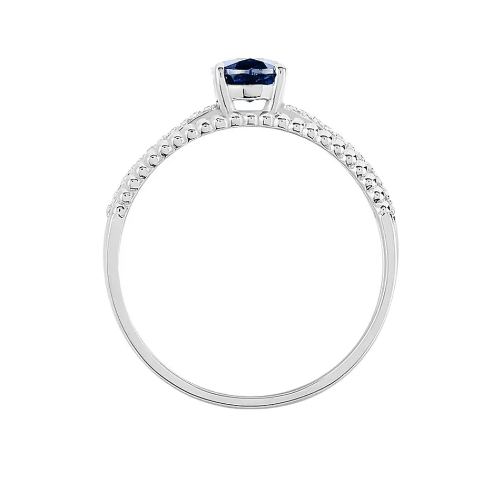 Histoire d'Or Bague Andrea Or Blanc Saphir Et Diamant Clearance