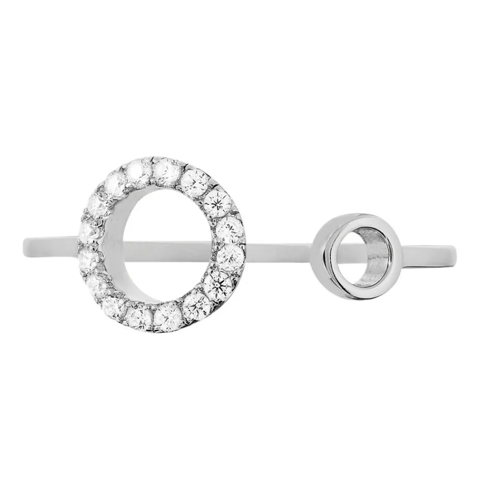 Histoire d'Or Bague Andria Argent Blanc Oxyde De Zirconium