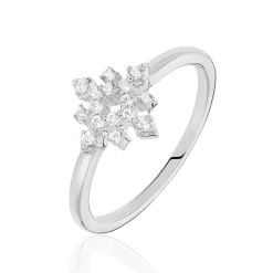 Histoire d'Or Bague Anea Or Blanc Diamant Outlet