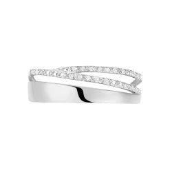 Histoire d'Or Bague Angele Or Blanc Diamant Online