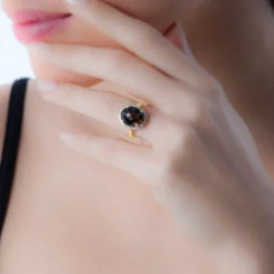 Histoire d'Or Bague Anna Or Blanc Amethyste Et Diamant Best