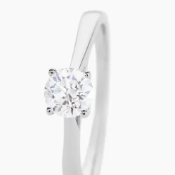 Histoire d'Or Bague Aphrodite Ld Platine Blanc Diamant Synthétique Hot