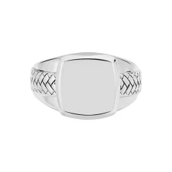 JOURDAN Bague Argent Blanc Clearance