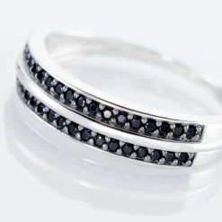 Histoire d'Or Bague Argent Blanc Agapios Oxydes De Zirconium New