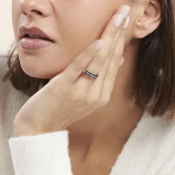 Histoire d'Or Bague Argent Blanc Agapios Oxydes De Zirconium New