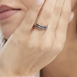 Histoire d'Or Bague Argent Blanc Agapios Oxydes De Zirconium New