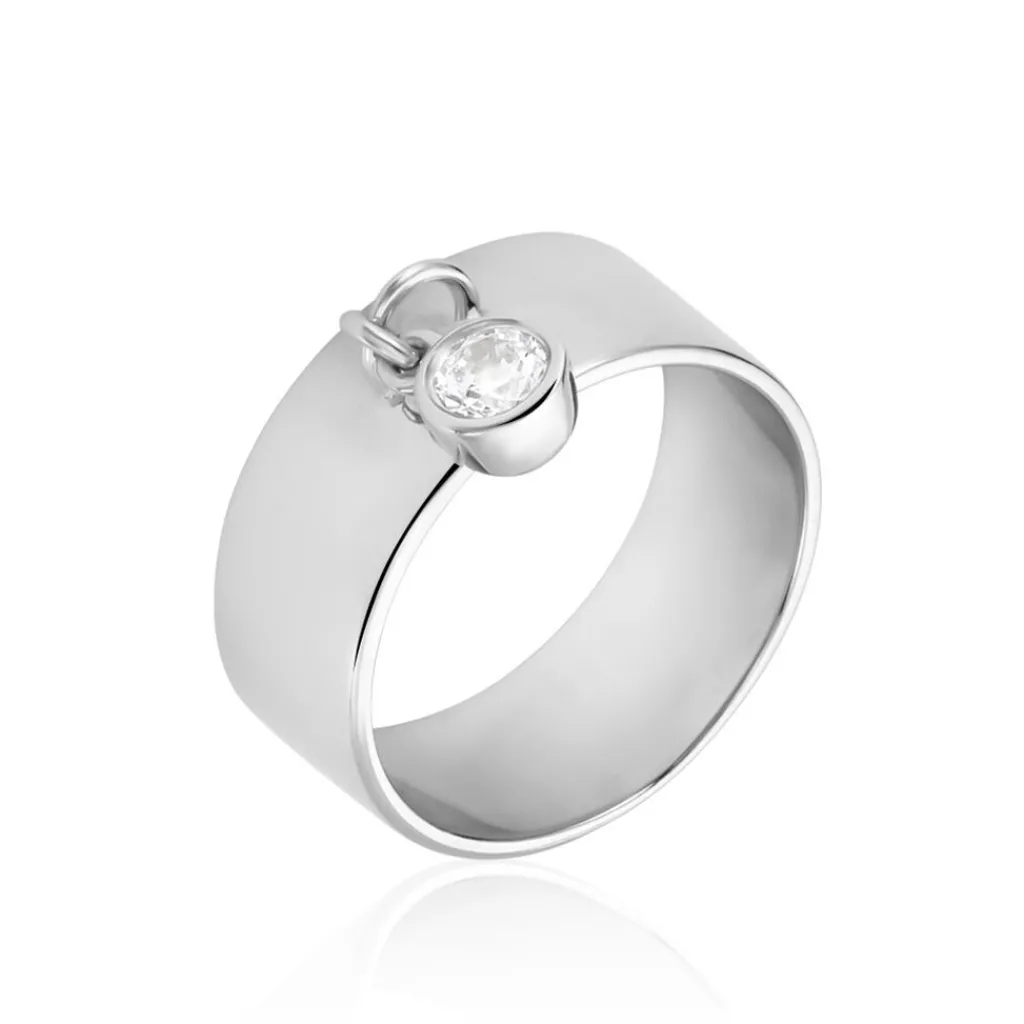 Histoire d'Or Bague Argent Blanc Ainslie Oxyde De Zirconium Sale