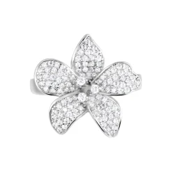 Histoire d'Or Bague Argent Blanc Catherine Oxydes De Zirconium Discount