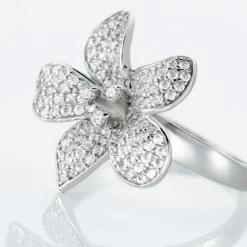 Histoire d'Or Bague Argent Blanc Catherine Oxydes De Zirconium Discount