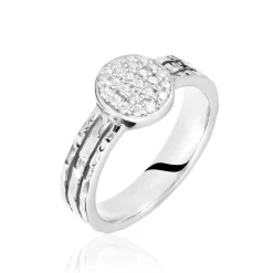Histoire d'Or Bague Argent Blanc Cayley Oxydes De Zirconium Best