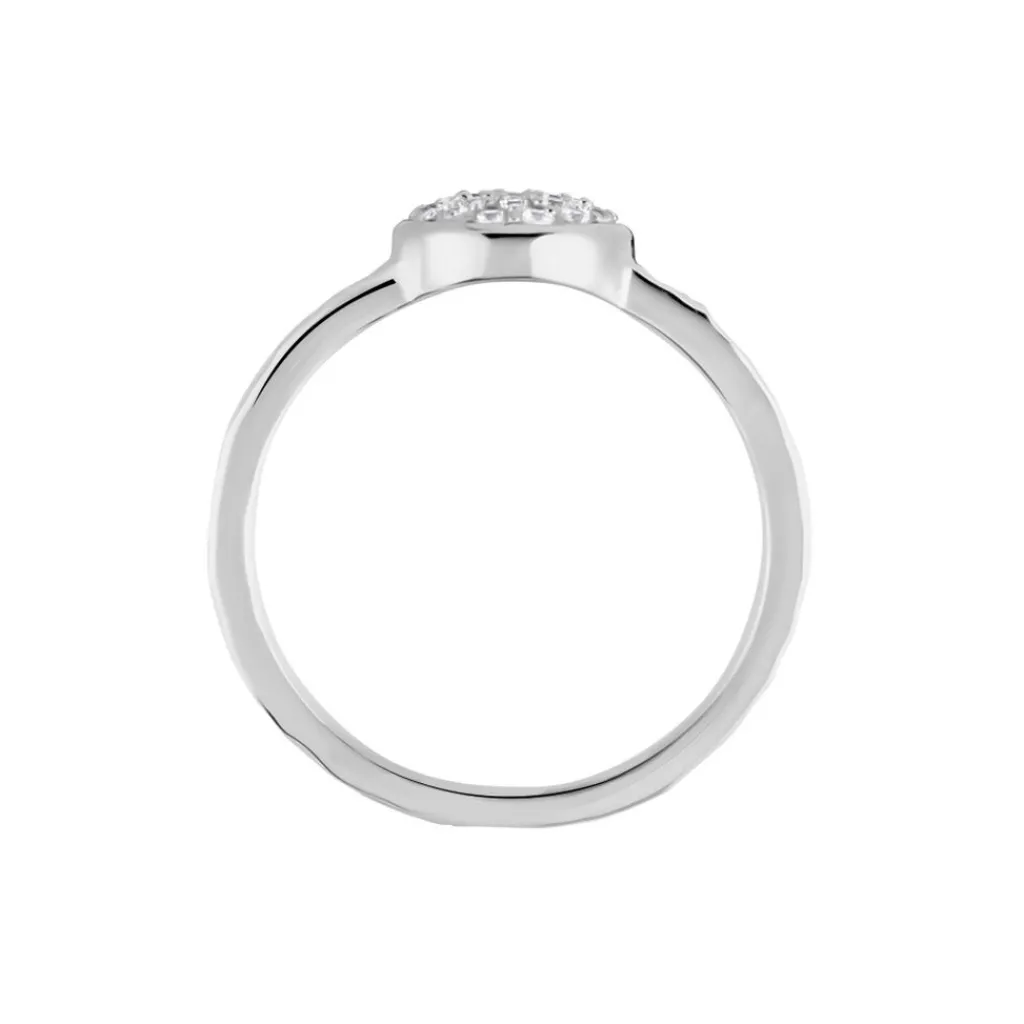 Histoire d'Or Bague Argent Blanc Cayley Oxydes De Zirconium Best