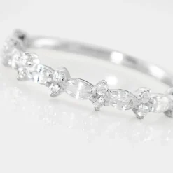 Histoire d'Or Bague Argent Blanc Coby Oxydes De Zirconium Hot