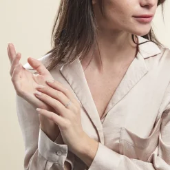 Histoire d'Or Bague Argent Blanc Coby Oxydes De Zirconium Hot