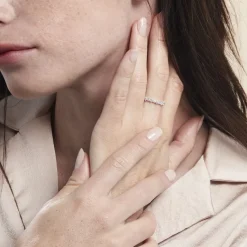 Histoire d'Or Bague Argent Blanc Coby Oxydes De Zirconium Hot