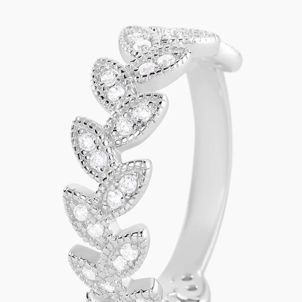 Histoire d'Or Bague Argent Blanc Cynome Oxydes De Zirconium Clearance