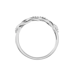 Histoire d'Or Bague Argent Blanc Cyriaca Oxydes De Zirconium Hot