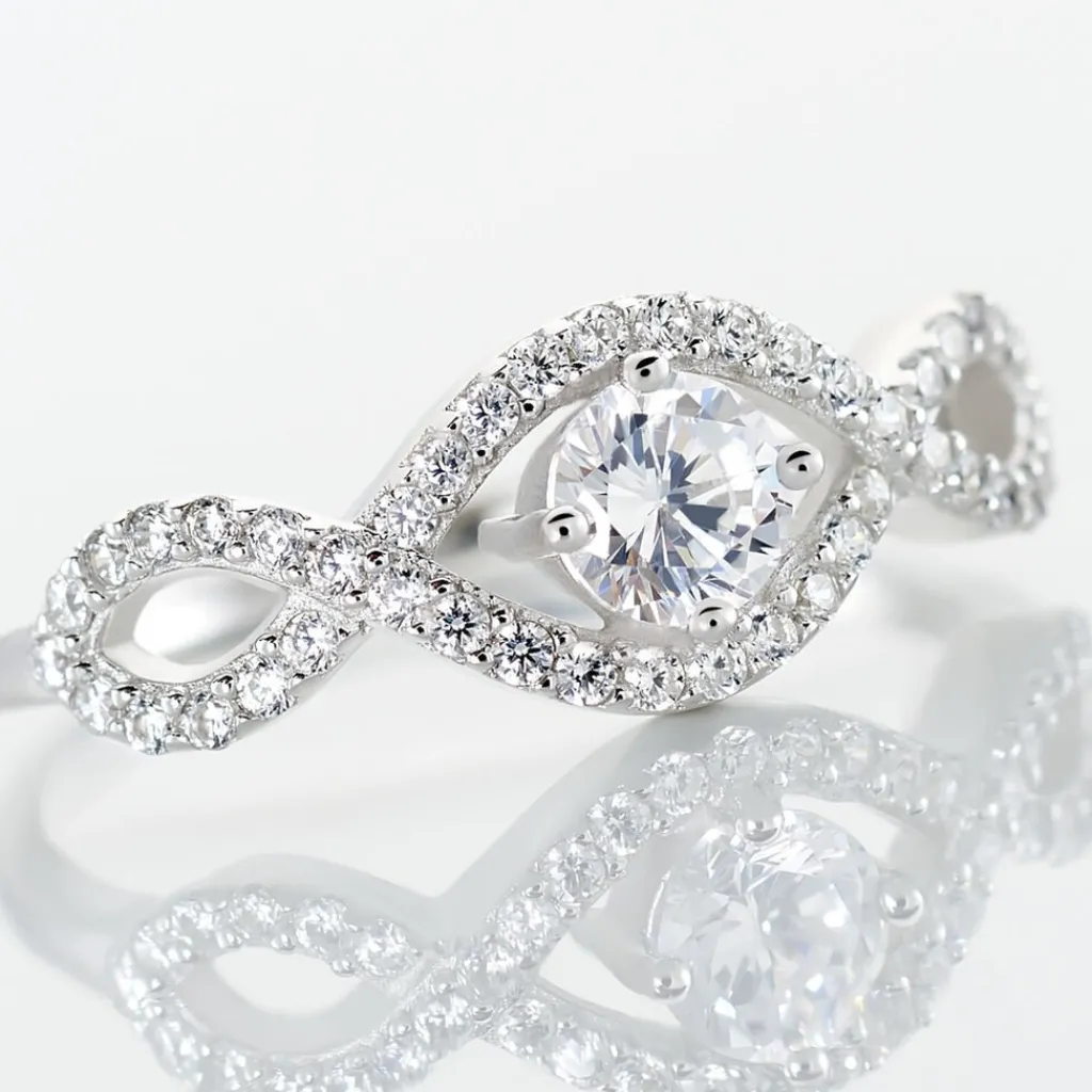 Histoire d'Or Bague Argent Katerina Oxydes De Zirconium Clearance