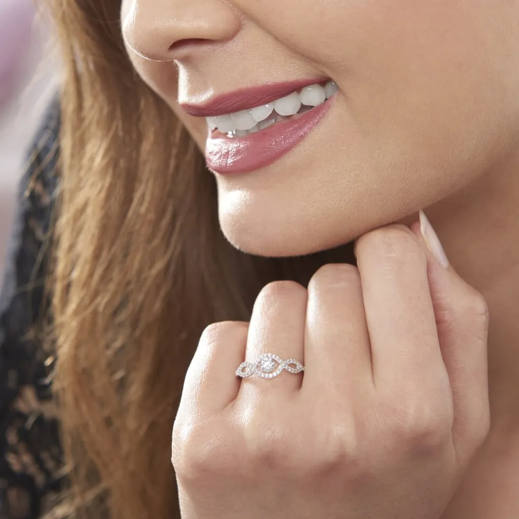 Histoire d'Or Bague Argent Katerina Oxydes De Zirconium Clearance