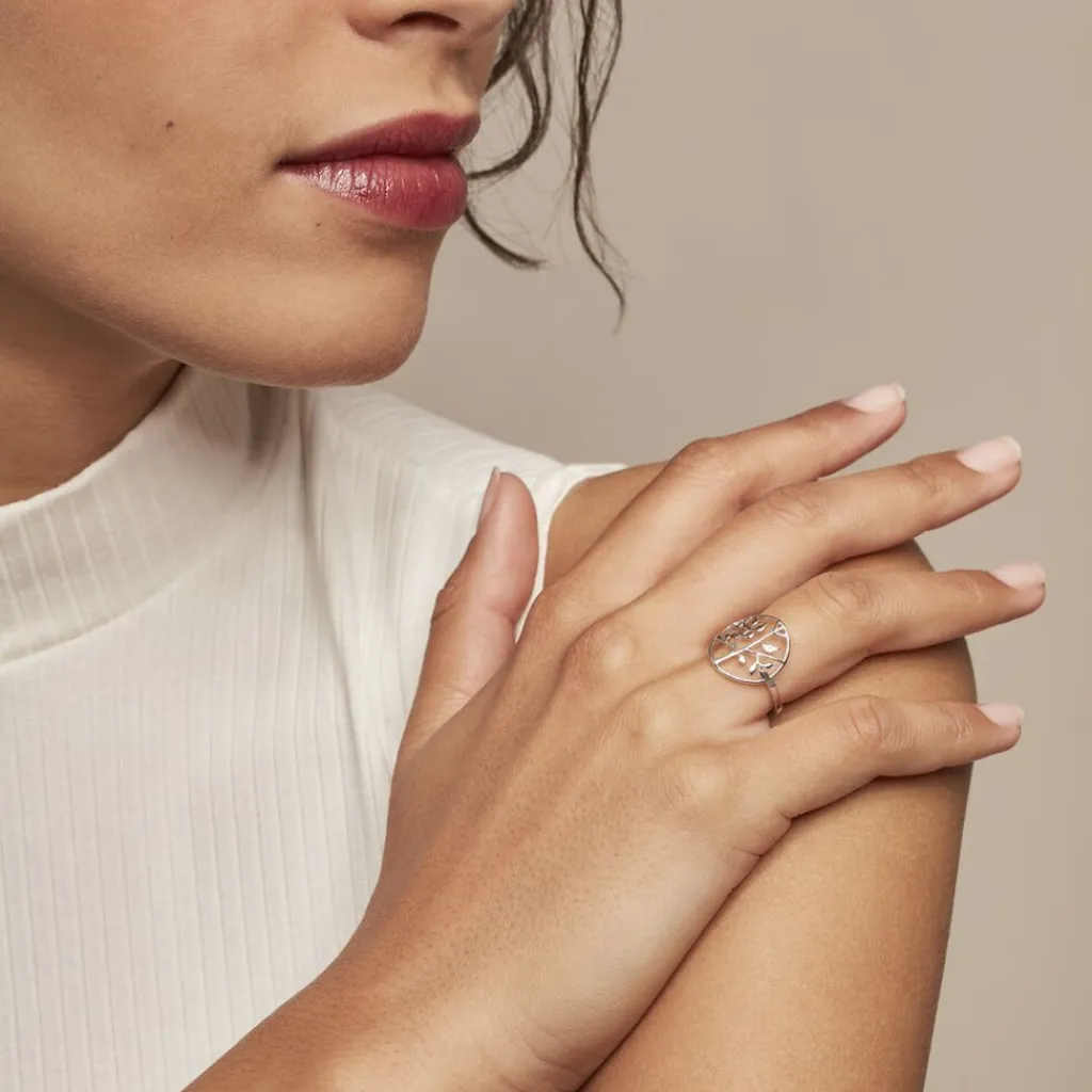 Histoire d'Or Bague Argent Mely Discount