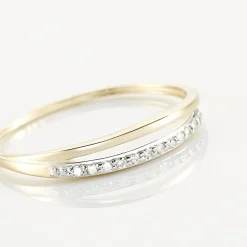 Histoire d'Or Bague Arslane Or Jaune Diamant Best