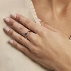 Histoire d'Or Bague Arzula Or Rose Topaze or rose topaze london blue Best