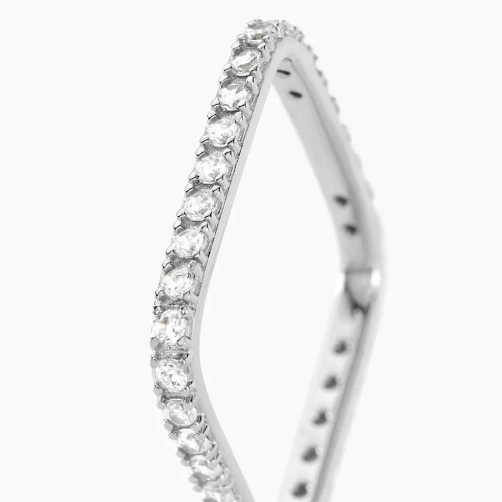 Histoire d'Or Bague Aselya De Zirconium argent blanc oxyde Online