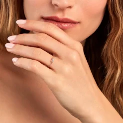 Histoire d'Or Bague Aselya Argent Rose Oxyde De Zirconium argent rose oxyde champagne