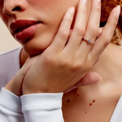 Histoire d'Or Bague Astre Precieux Argent Blanc Oxyde De Zirconium Outlet