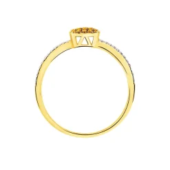 Histoire d'Or Bague Aude Or Jaune Saphir Et Diamant Hot