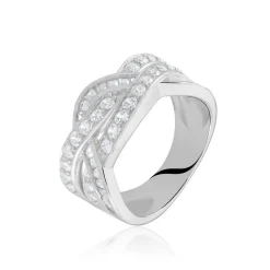 Histoire d'Or Bague Audon Argent Blanc Oxydes De Zirconium Online
