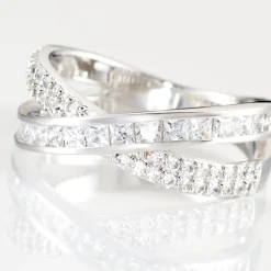 Histoire d'Or Bague Audon Argent Blanc Oxyde De Zirconium