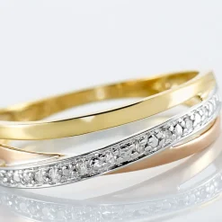 Histoire d'Or Bague Baliatina Or Tricolore Diamant Best
