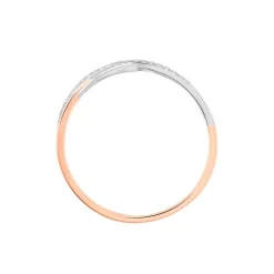 Histoire d'Or Bague Batista Or Bicolore Diamant Clearance