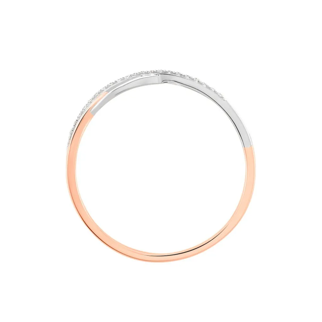 Histoire d'Or Bague Batista Or Bicolore Diamant Clearance