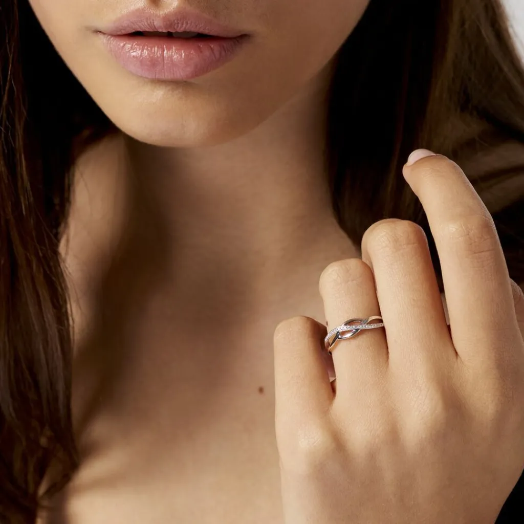 Histoire d'Or Bague Batista Or Bicolore Diamant Clearance