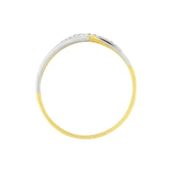 Histoire d'Or Bague Bodil Or Bicolore Diamant Discount