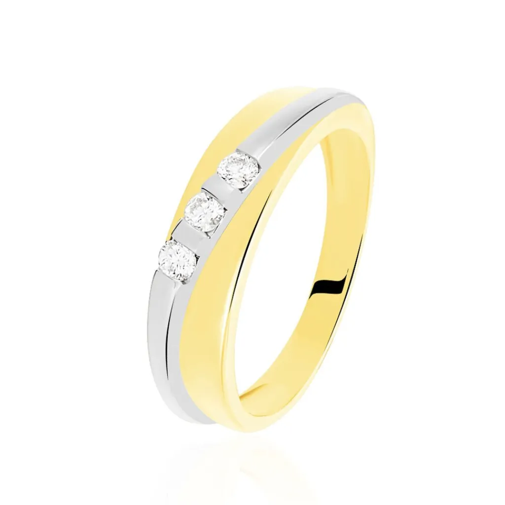 Histoire d'Or Bague Bryanna Or Bicolore Diamant Clearance