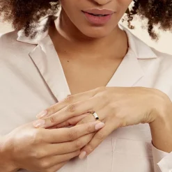 Histoire d'Or Bague Bryanna Or Bicolore Diamant Clearance