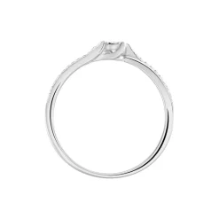 Histoire d'Or Bague Callysta or blanc diamant Discount