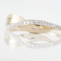 Histoire d'Or Bague Camelia Or Jaune Diamant Hot