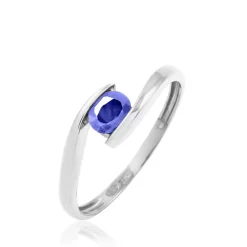 Histoire d'Or Bague Camilia Or Blanc Tanzanite Online