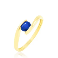 Histoire d'Or Bague Camilia Or Jaune Saphir Discount