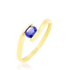 Histoire d'Or Bague Camilia Or Jaune Tanzanite New