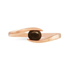 Histoire d'Or Bague Camilia Or Rose Quartz Outlet