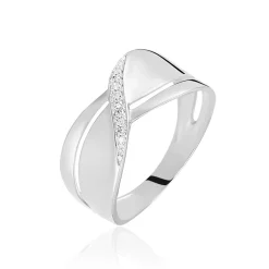 Histoire d'Or Bague Camomille Or Blanc Diamant Sale