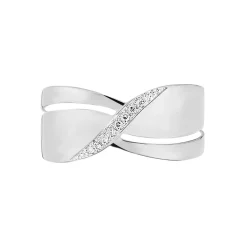 Histoire d'Or Bague Camomille Or Blanc Diamant Sale