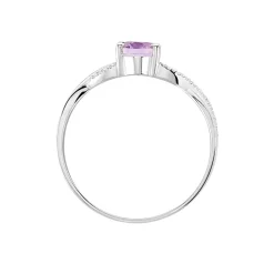 Histoire d'Or Bague Candice Or Blanc Amethyste or blanc amethyste violette Outlet