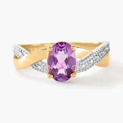 Histoire d'Or Bague Candice Or Jaune Amethyste or jaune amethyste violette Best