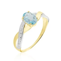 Histoire d'Or Bague Candice Or Jaune Topaze or jaune topaze bleu sky Online